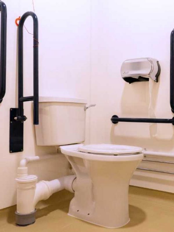 Disabled toilet for holiday park Disabled toilet for holiday park