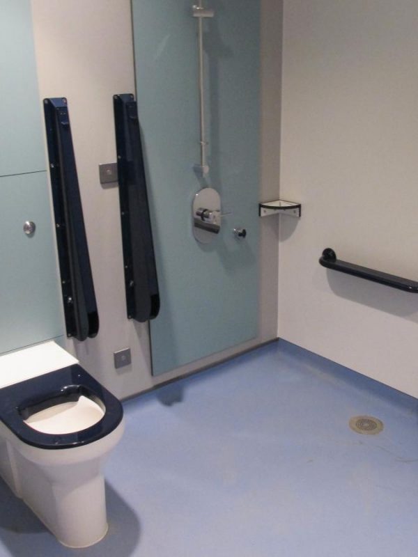 Llandough University Hospital accessible bathroom Llandough University Hospital accessible bathroom
